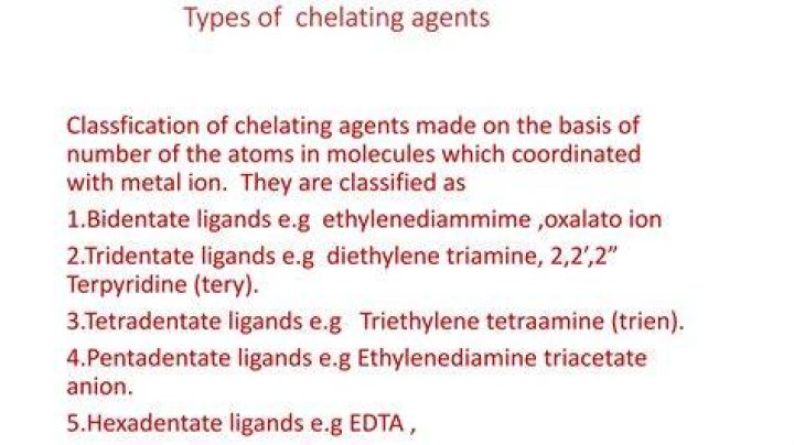 Are chelating agents safe?