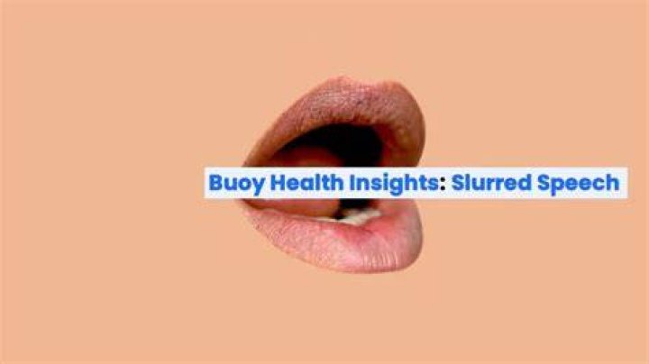 Can slurred speech be cured?