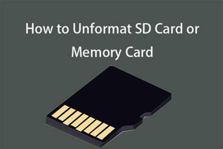 Did not format sd card?