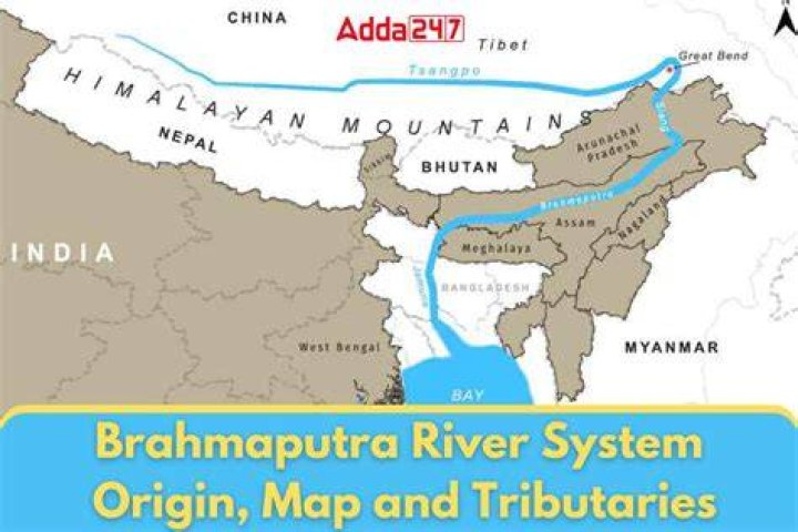Does brahmaputra flow through bhutan?