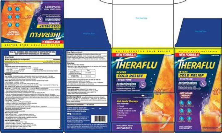 Does Theraflu have acetaminophen?