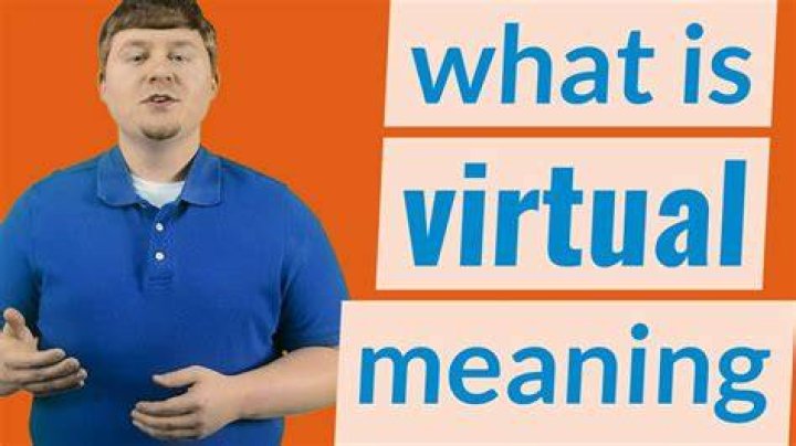 Does virtual mean fake?