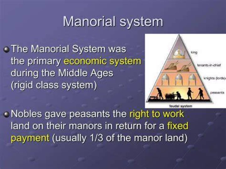 Where did manorial system begin?