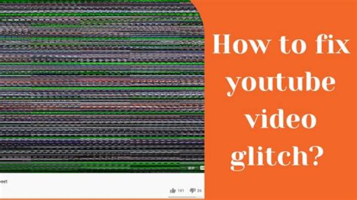 Why does my YouTube keep glitching?